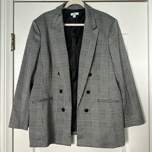 Plaid blazer